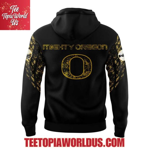 Oregon Ducks Go For Gold Uniform Hoodie