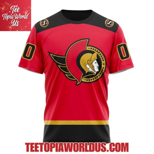 Ottawa Senators Personalized 2025/26 Alternate Design Hoodie