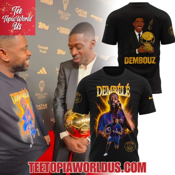 Ousmane Dembélé Ballon d’Or 2025 T-Shirt, Hoodie
