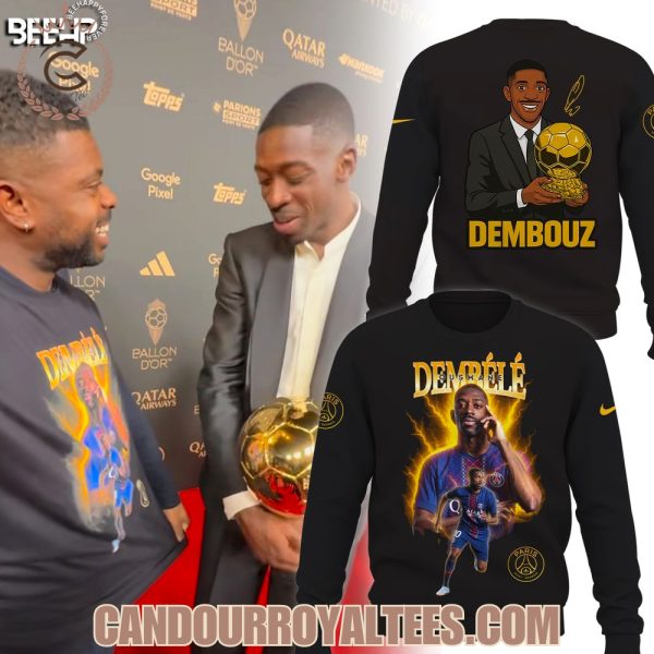 Ousmane Dembélé Ballon d’Or 2025 T-Shirt, Hoodie