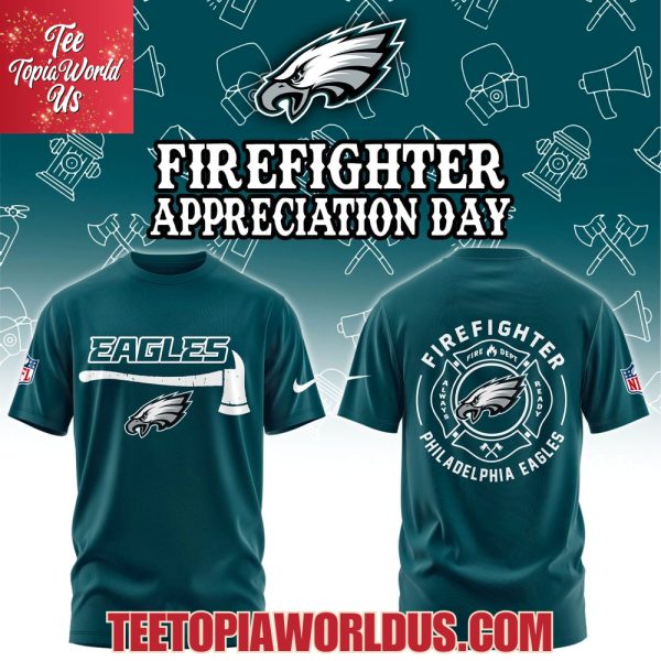 Philadelphia Eagles Firefighter Application Day Hoodie