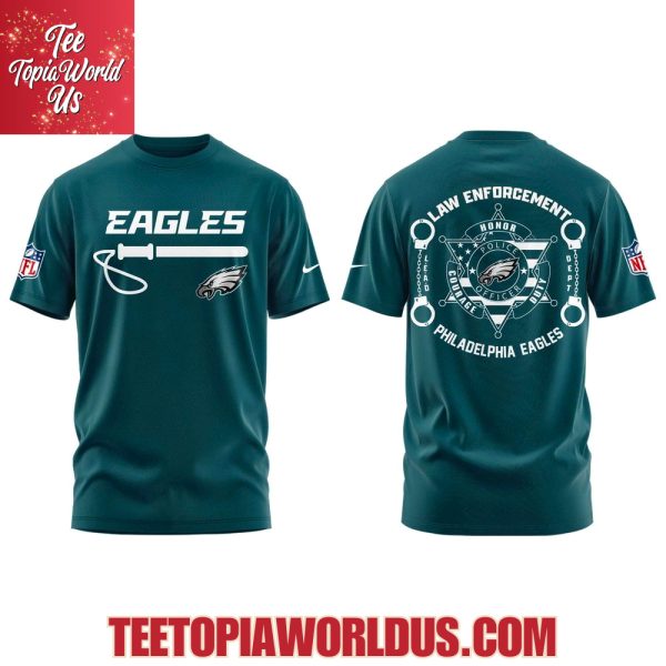 Philadelphia Eagles Law Enforcement Appreciation Day Hoodie
