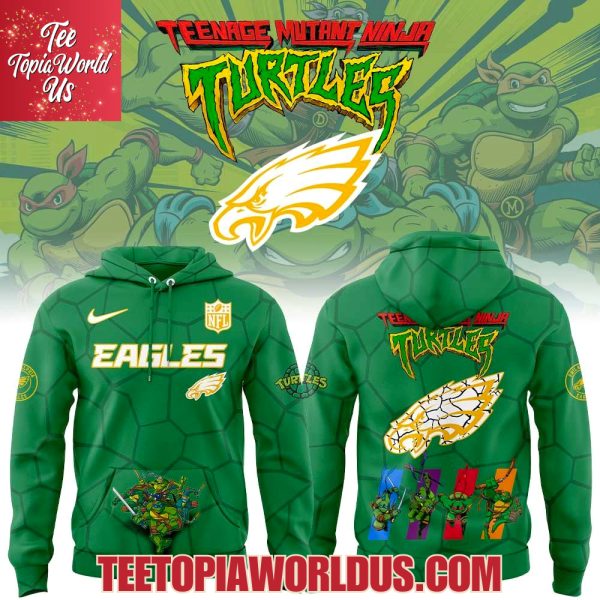 Philadelphia Eagles Ninja Turtles Hoodie