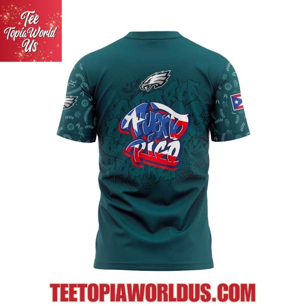 Philadelphia Eagles Puerto Rican Heritage Hoodie