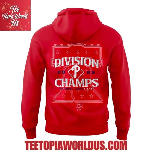 Philadelphia Phillies 2025 Division Champs National League East Hoodie
