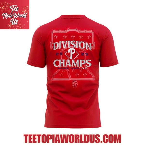Philadelphia Phillies 2025 Division Champs National League East Hoodie