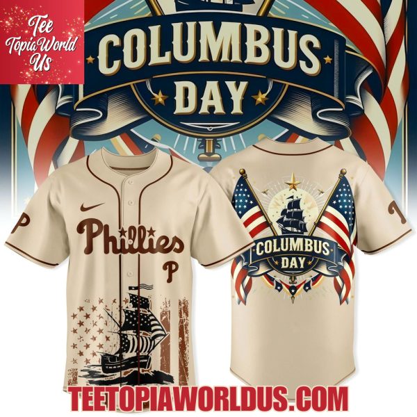 Philadelphia Phillies Columbus Day 2025 Jersey
