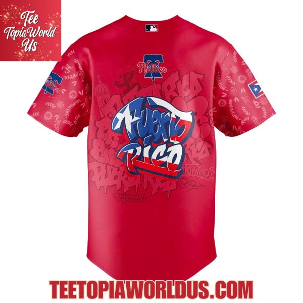 Philadelphia Phillies Puerto Rican Heritage Jersey