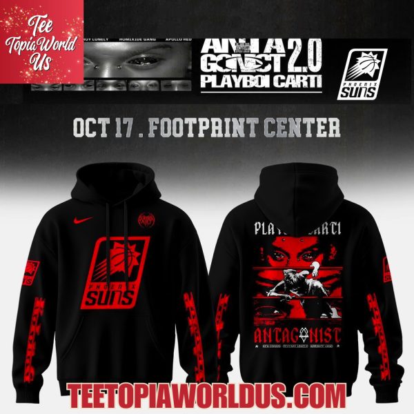 Phoenix Suns X Playboi Carti – Antagonist Tour 2.0 Merch Hoodie