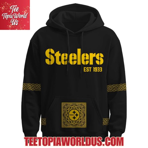 Pittsburgh Steelers 2025 Ireland Heritage Hoodie