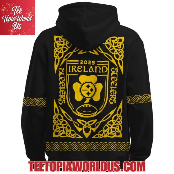 Pittsburgh Steelers 2025 Ireland Heritage Hoodie