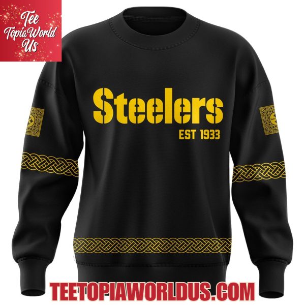 Pittsburgh Steelers 2025 Ireland Heritage Hoodie