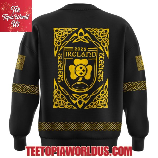 Pittsburgh Steelers 2025 Ireland Heritage Hoodie