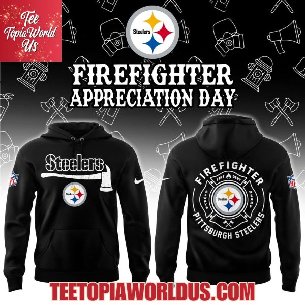 Pittsburgh Steelers Firefighter Appreciation Day Hoodie