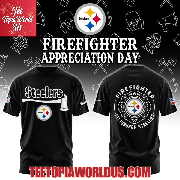Pittsburgh Steelers Firefighter Appreciation Day Hoodie