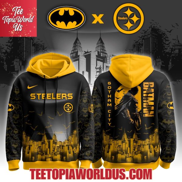 Pittsburgh Steelers x Batman Hoodie