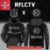 Detroit Lions x RFLCTV Black Collection Hoodie