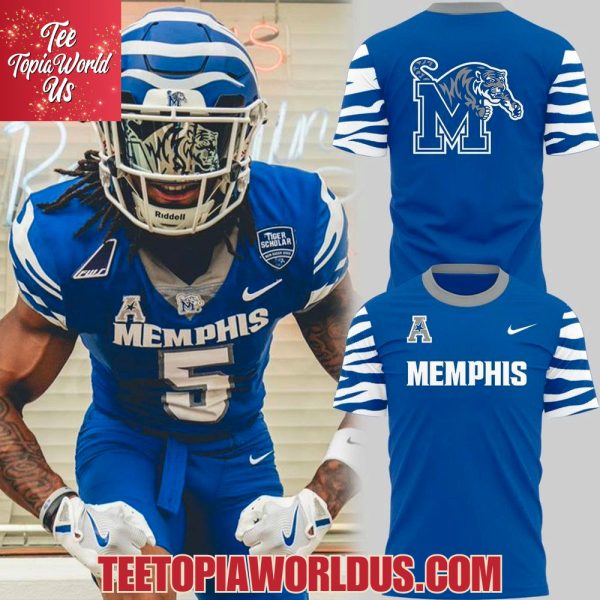 Royal Memphis Tigers Gameday T-Shirt