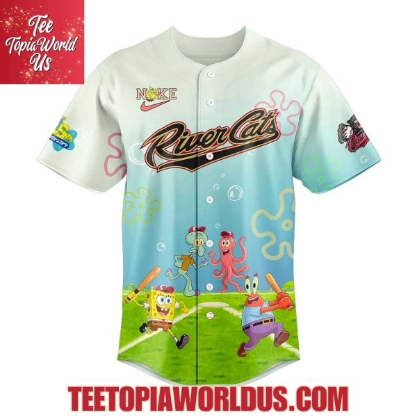 Sacramento River Cats SpongeBob Day Jersey