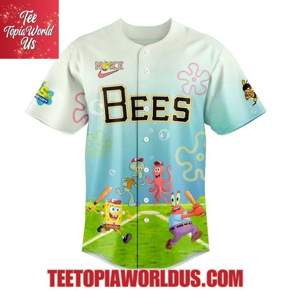 Salt Lake Bees SpongeBob Day Jersey