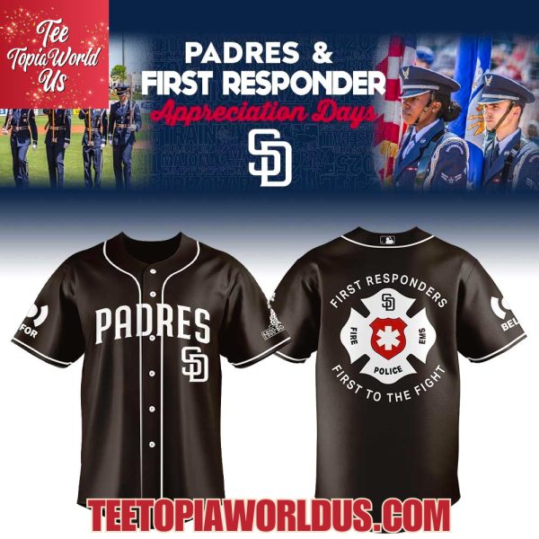 San Diego Padres First Responders Day Jersey