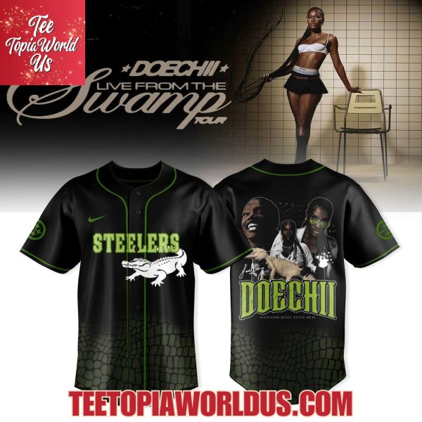 San Francisco 49ers – Doechii x Live from the Swamp Tour 2025 Baseball Jersey