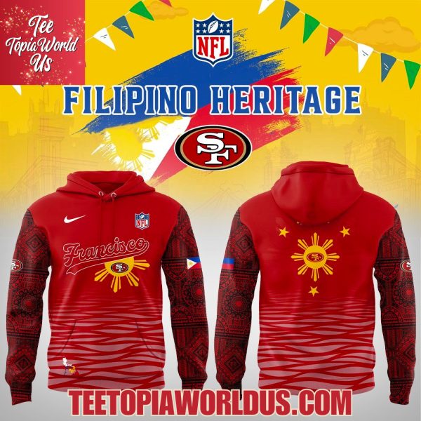 San Francisco 49ers Filipino Heritage Hoodie
