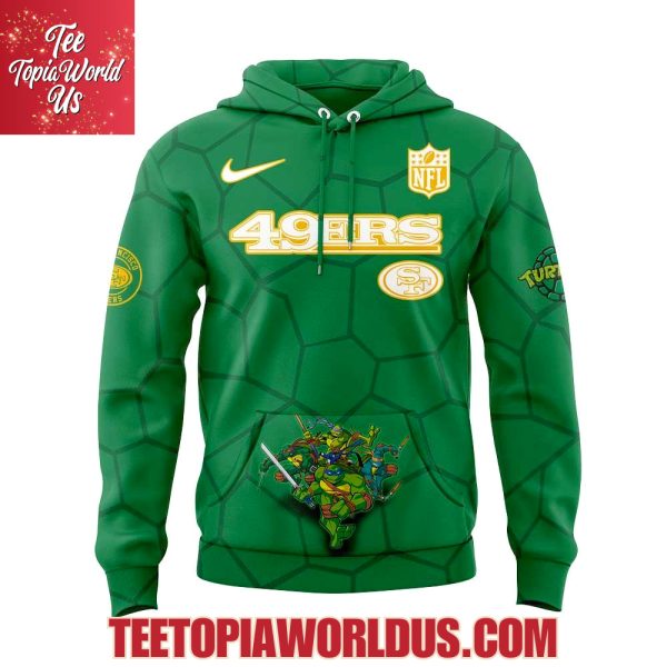 San Francisco 49ers Ninja Turtles Hoodie