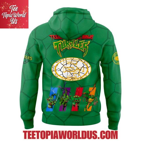 San Francisco 49ers Ninja Turtles Hoodie