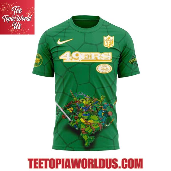 San Francisco 49ers Ninja Turtles Hoodie