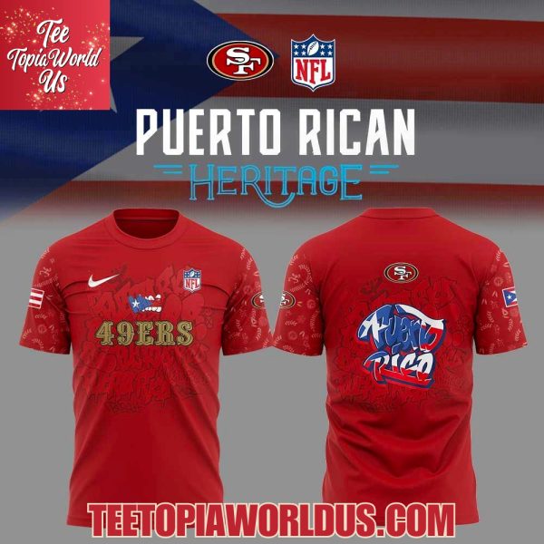 San Francisco 49ers Puerto Rican Heritage Hoodie