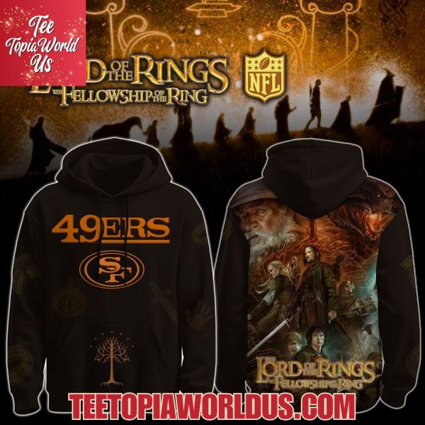 San Francisco 49ers x The Lord of the Rings The Fellowship of the Ring Hoodie