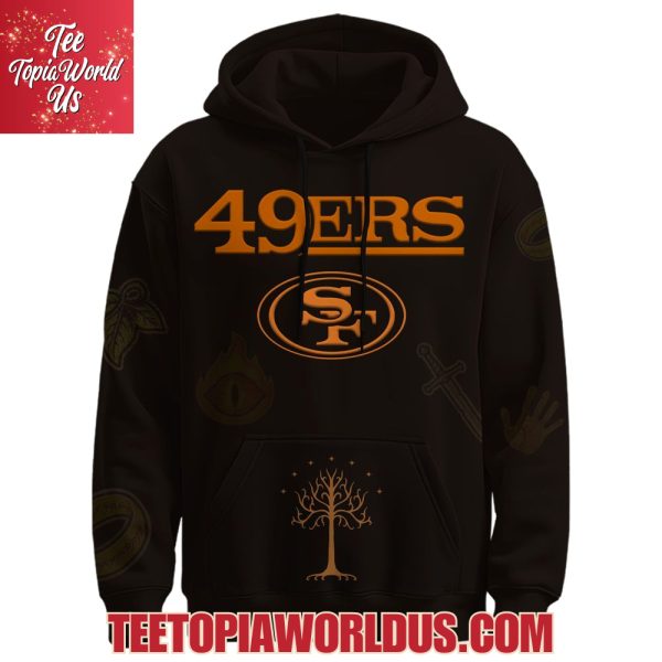 San Francisco 49ers x The Lord of the Rings The Fellowship of the Ring Hoodie
