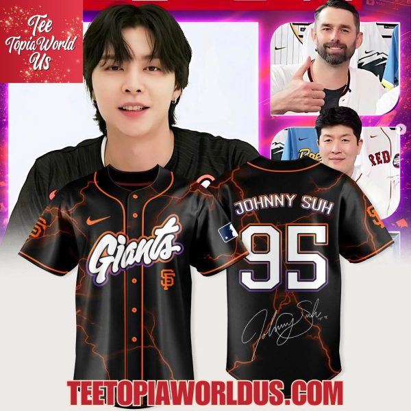 San Francisco Giants x K Pop Johnny Suh Jersey