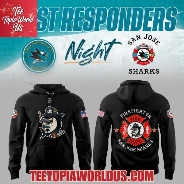 San Jose Sharks x First Responders Night Hoodie