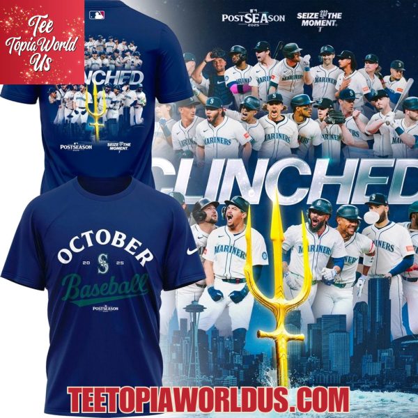 Seattle Mariners 2025 Postseason T-Shirt, Hoodie