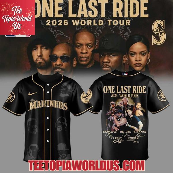 Seattle Mariners One Last Ride 2026 World Tour Jersey
