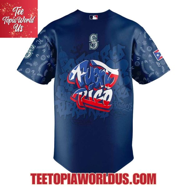 Seattle Mariners Puerto Rican Heritage Jersey