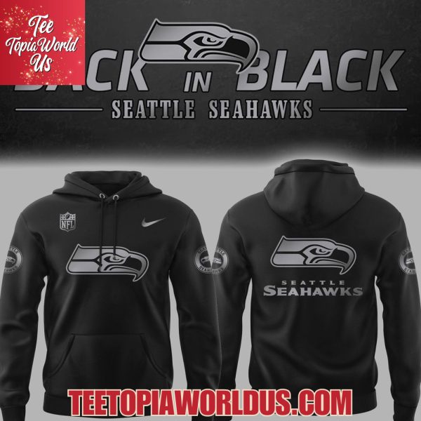 Seattle Seahawks Blackout Hoodie