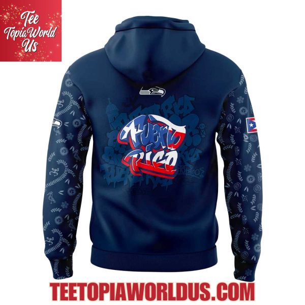 Seattle Seahawks Puerto Rican Heritage Hoodie