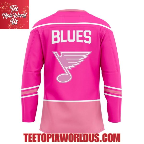 St. Louis Blues Pink in the Rink Night Jersey