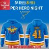 St. Louis Blues Pink in the Rink Night Hoodie