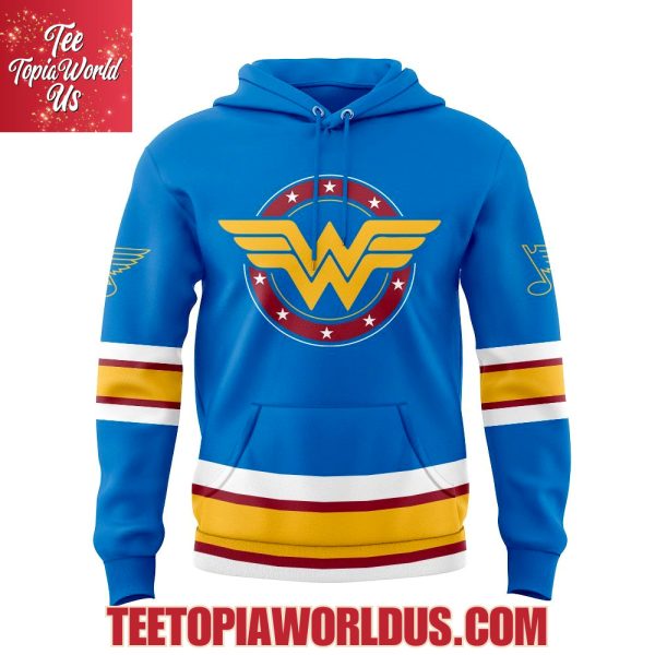 St. Louis Blues Super Hero Night Hoodie