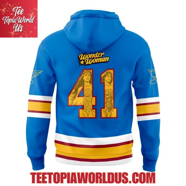 St. Louis Blues Super Hero Night Hoodie