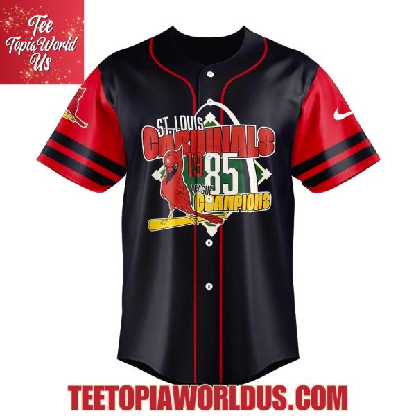 St. Louis Cardinals 80s Night Throwback 1985 NL Champs Jersey