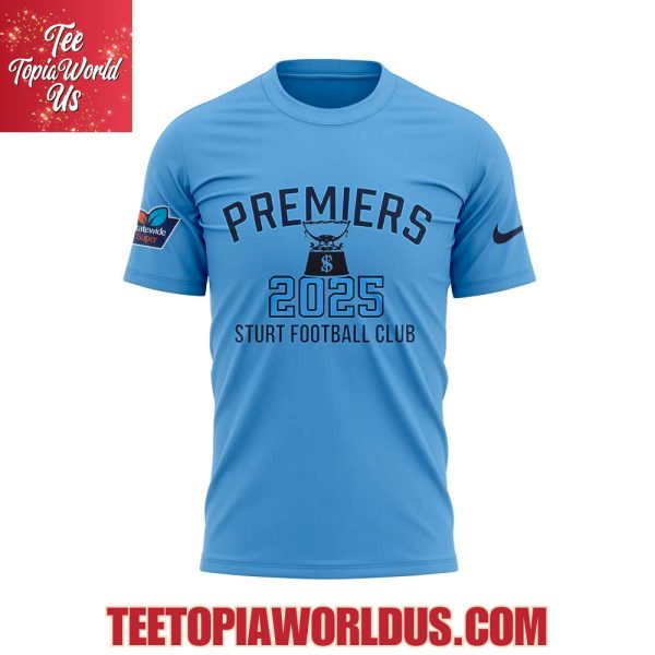 Sturt FC 2025 League Premiers T-Shirt, Hoodie