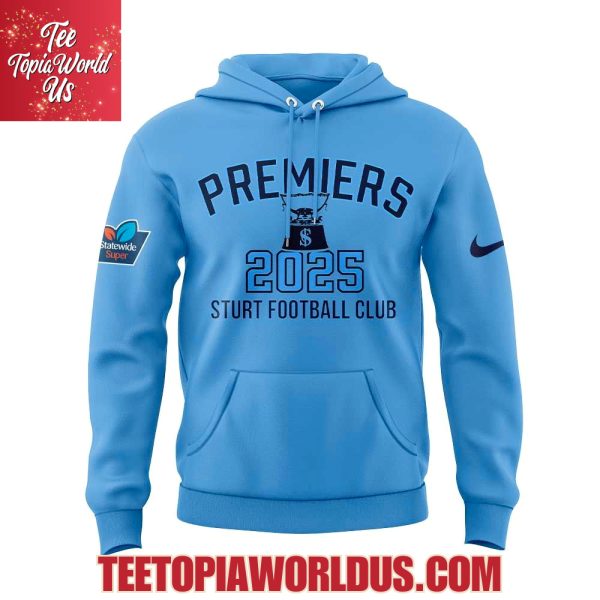 Sturt FC 2025 League Premiers T-Shirt, Hoodie