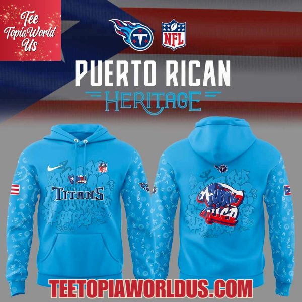 Tennessee Titans Puerto Rican Heritage Hoodie