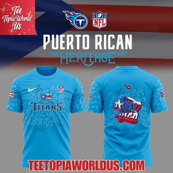 Tennessee Titans Puerto Rican Heritage Hoodie