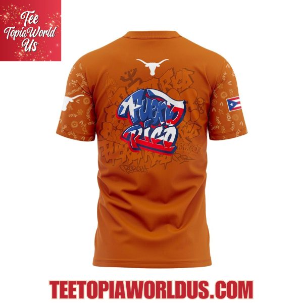 Texas Longhorns Puerto Rican Heritage Hoodie